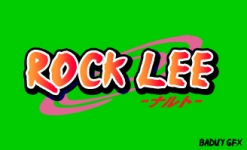 Logo Naruto Rock Lee 1